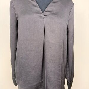Banana Republic Charcoal Blouse
